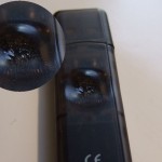 USB-Stick, nochmal geschmolzen.